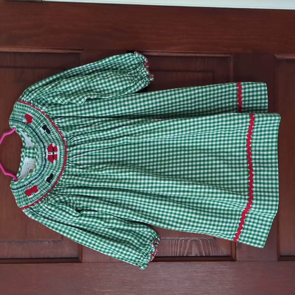 Toddler Marmellata Smocked Christmas Nightgown